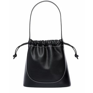 STUAD CINCH BUCKET BAG - LEATHER